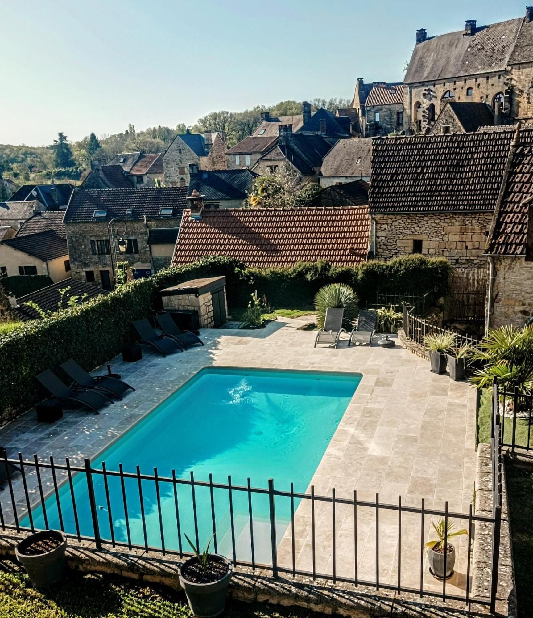 Le Clos De La Musardise - Gites De Charme Avec Piscine Chauffee Salignac Eyvigues Exterior foto